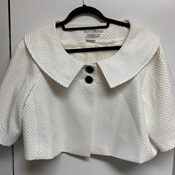 Maggy London Jackets & Blazers - Short white jacket